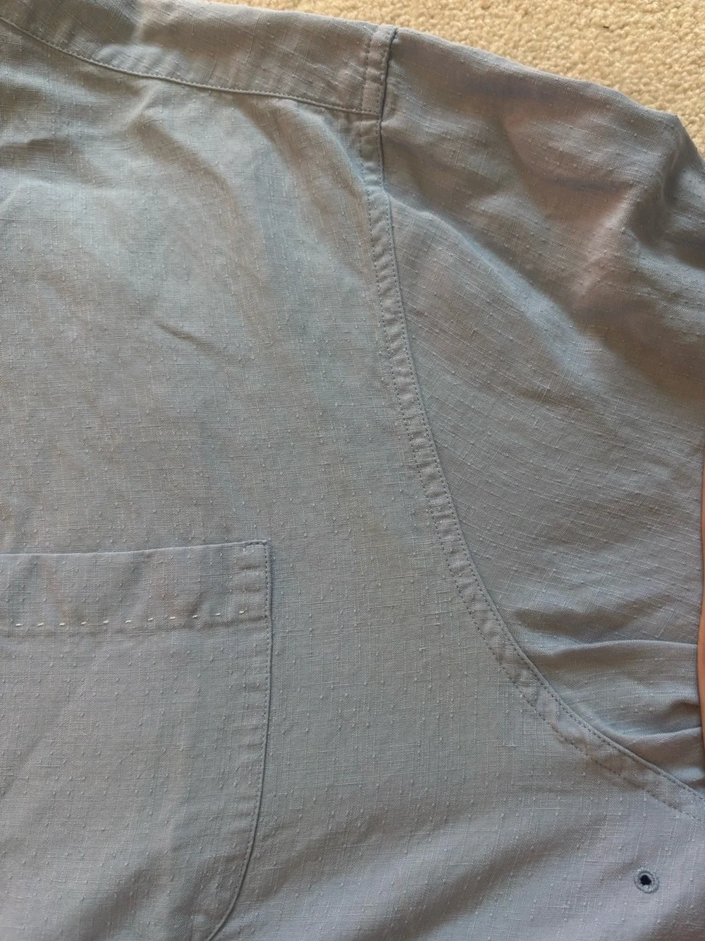 Nat Nast Men’s Light Blue Collared Button-down XL